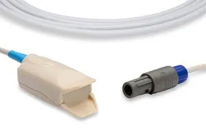 Cables and Sensors - S410-65D0 - Direct-Connect SpO2 Sensor, Adult Clip, General Meditech, Inc. Compatible (DROP SHIP ONLY) (Freight Terms are Prepaid & Added to Invoice - Contact Vendor for Specifics)