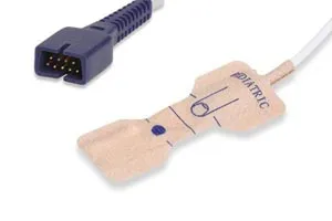 Cables and Sensors - From: S523-01P0 To: S523-090 - Disposable SpO2 Sensor Pediatric (10-50Kg)
