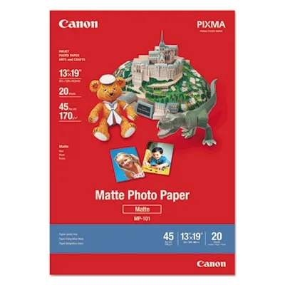 Canonusa - From: CNM7981A011 To: CNM7981A014  Matte Photo Paper, 13 X 19, Matte White, 20/Pack