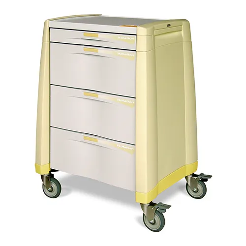 Capsa Healthcare - AM-IS-CMP-NOLOK - Avalo Medical Cart Isolation Compact NoLock 36"-H-x24"-D-x31"-W- -DROP SHIP ONLY-