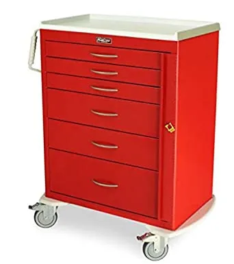 Capsa Healthcare - From: AM9MC-EB-A-DR140 To: AM9MC-EY-N-DR112  Intermediate Cart, Extreme , Break Away Lock, (2) Drawers, (2) Drawers and (1) Drawer (DROP SHIP ONLY)