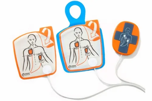 Cardiac Science - XELAED002B - Powerheart G5 Intellisense&#153; CPR Feedback Adult Defibrillation Pads, Non-Polarized, 1 set/pk