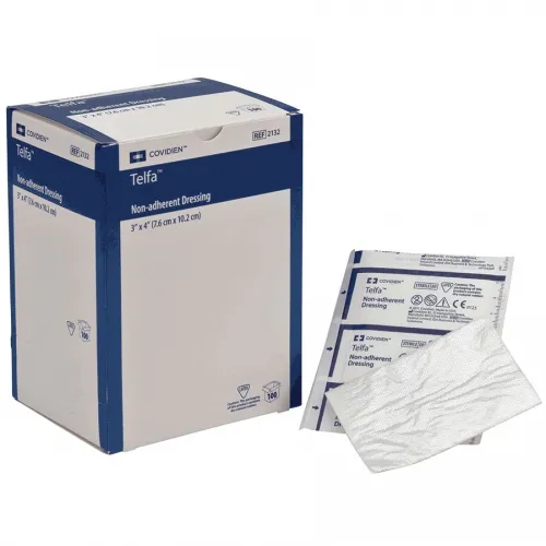 Cardinal Health - 1050- - Telfa Sterile Ouchless Non-Adherent Dressing 3" x 4"
