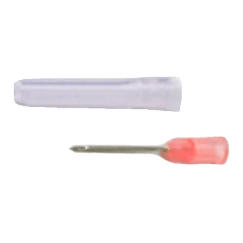 Cardinal Health - From: 1188820100 To: 1188825058 - Monoject Standard Hypodermic Needle with Polypropylene Hub, Pink, 20G x 1", luer lock hub, regular wall, tri beveled, stainless steel, sterile, disposable.