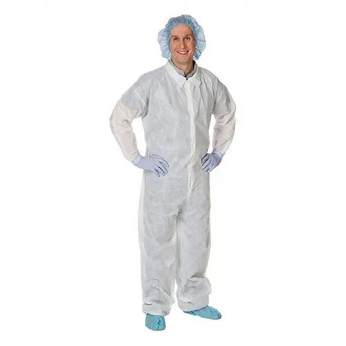 Cardinal Health - 22004CV - Coveralls, Elastic Cuff/Ankle, Heavy Weight, (Continental US Only)