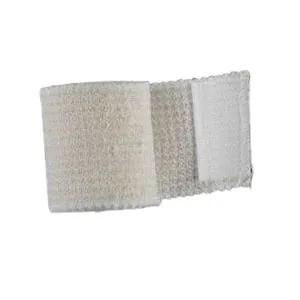 Cardinal Health - From: 23593-02LF To: 23593-06LF - Health Elastic Bandage Health 4 Inch X 5 4/5 Yard Double Hook and Loop Closure White NonSterile Standard Compression