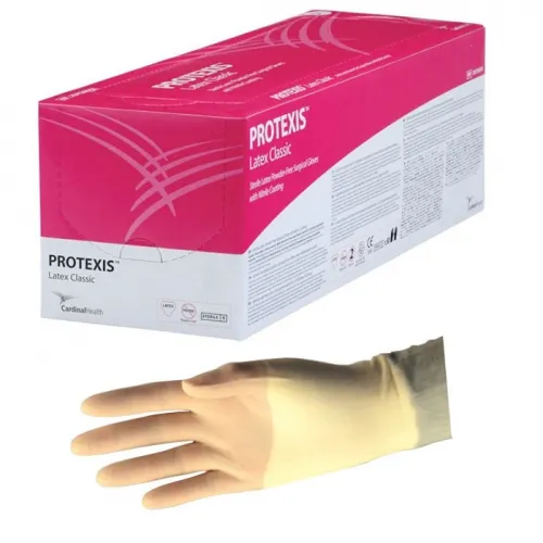 Cardinal - Protexis - 2D72N65X - Health Med   Latex Classic Surgical Gloves with Nitrile Coating, 9.8 mil, 6.5", Sterile.