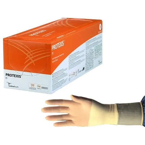 Cardinal - Protexis - 2D72PT75X -  PI Surgical Glove  PI Size 7.5 Sterile Polyisoprene Standard Cuff Length Smooth Ivory Chemo Tested