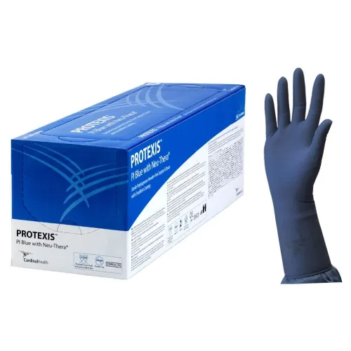 Cardinal - Protexis - 2D73EB90 - Health Med   PI Blue with Neu Thera Surgical Gloves  Sterile  Polyisoprene  Powder Free  Size 9