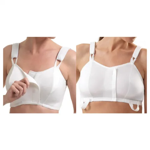 Cardinal Health - From: 46518-01LF To: 46518-07LF - Med Surgi Bra Surgical Breast Support, 4X Large, 46" 48"