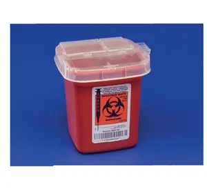 Cardinal Health - 8901SA - Sharps Container, Qt, Autodrop (Continental US Only)