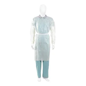 Cardinal Health - AT4437-BD - Isolation Gown, SMS, with (2) Tape Tabs, Yellow, Universal Size, 10/pk, 10 pk/cs (Continental US Only)