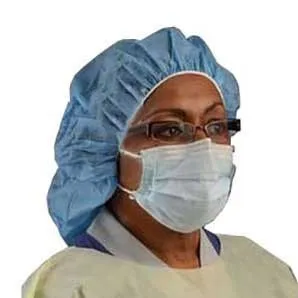Cardinal - Insta-Gard - AT7511-WE - Insta Gard Procedure Mask with Eye Shield Insta Gard Pleated Earloops One Size Fits Most Blue NonSterile ASTM Level 1 Adult