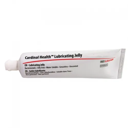 Cardinal Health - Med - LJ33169 - Cardinal Health lubricating jelly, 4 oz. flip top tube, sterile.