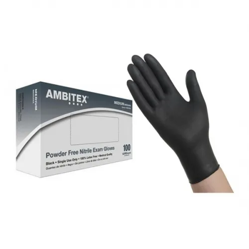 Cardinal Health - Ambitex - From: NMD720BLK To: NSM720BLK - Ambitex Nitrile Exam Gloves