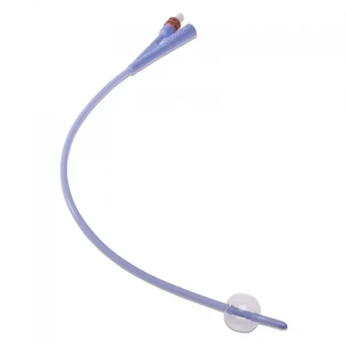 Cardinal Health - 23022C - Coude Foley Catheter, 30cc, 2-Way, Silicone, 22FR, 16"L, Sterile, 10/ctn (Continental US Only)