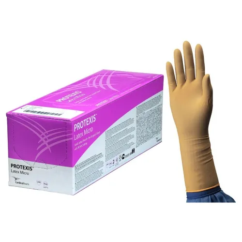Cardinal Health - Protexis - 2D72NT55X - Med   Latex Micro Surgical Gloves, Powder Free, Sterile, Nitrile Coating, Size 5.5
