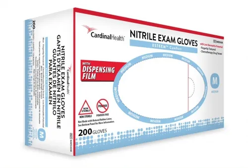 Cardinal Health - Esteem - From: 88ES01XS To: 88ES05XL - Esteem Comfort Nitrile Exam Gloves