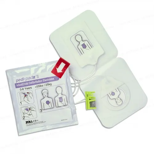 Cardio Partners - 0970-0519 - ZOLL Pedi Pads II   Infant Child Electrodes