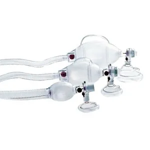 Carefusion - 530613031 - Pediatric Resuscitator with Closed Bag Reservoir System with Toddler Mask, Manometer and PEEP Valve