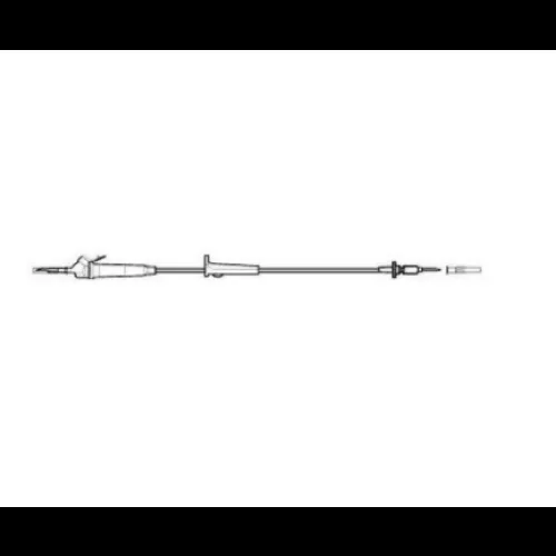 Carefusion - MS3500-15 - Secondary Set w/ Hanger, Roller Clamp, Spin Male Luer Lock, Not Made w/ DEHP, 15 Drops/L, Length, PV, Fluid Path, Sterile