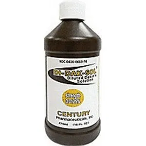 Century Pharmaceuticals - 0436-0669-16 - Di-Dak-Sol Diluted Dakin's Solution 0.0125%, 16 oz. Bottle.