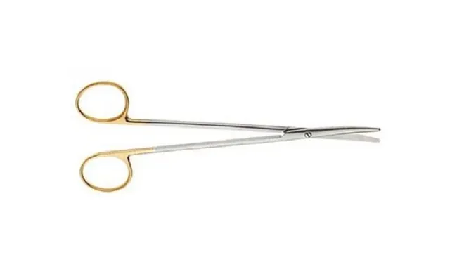 V. Mueller - Vital - CH2007 - Dissecting Scissors Vital Metzenbaum 9-1/4 Inch Length Surgical Grade Stainless Steel / Tungsten Carbide NonSterile Finger Ring Handle Straight Blunt Tip / Blunt Tip
