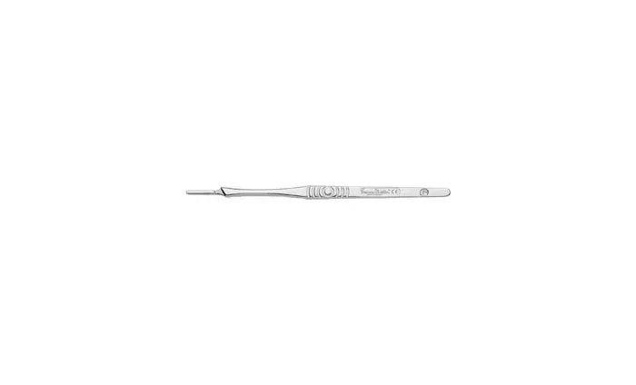Cincinnati Surgical - 077S - Surgical Handle  Stainless Steel  Fits Blades 6-16  Size 7 -DROP SHIP ONLY-