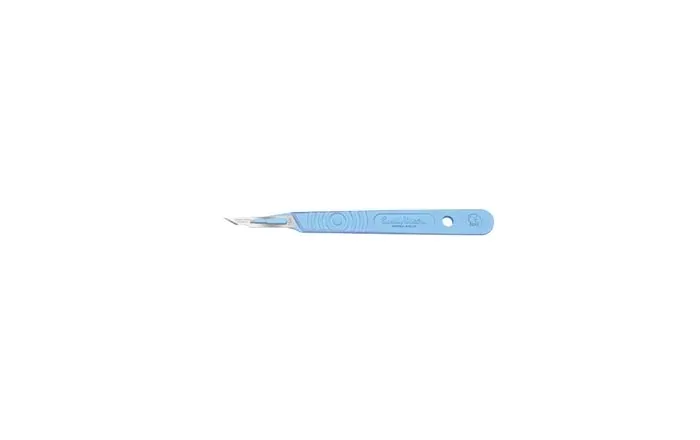 Cincinnati Surgical - SM0520 - Scalpel  Swann Morton  Size 15a  Blue Handle  Disposable  Sterile  10-bx -DROP SHIP ONLY-