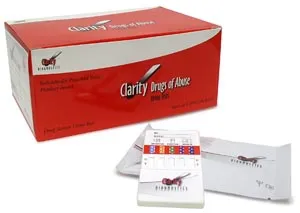 Clarity Diagnostics - CD-DOA-1115 - Clarity CLIA Waived Dip Card 11 Panel (AMP/BAR/BUP/BZO/COC/MET/OPI300/OXY/PCP/TCA/THC)
