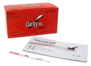 Clarity Diagnostics - HCG25-HCPROMO - Buy 2 Boxes of HCG25-HC Get 2 Free, Each Contains (25) Health Canada Approved Pregnancy Urine Test Strips (Promo Valid Through 12/31/18)