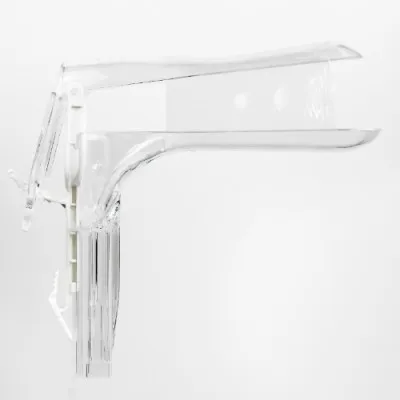 Clearspec - 104 - Vaginal Speculum Clearspec Sterile Polymer Large Corded/cordless Light Source Compatible