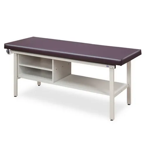 Clinton - From: 15-4410 To: 15-4417 - Alpha s Treatment Table, 1 section, Tiered Shelving Unit, 1 Shelf
