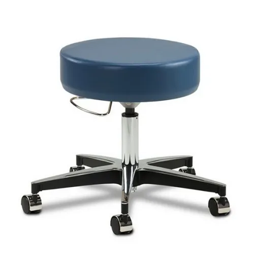 Clinton - From: 15-4458 To: 15-4459 - Pneumatic Stool, D lever, Backrest, 5 leg