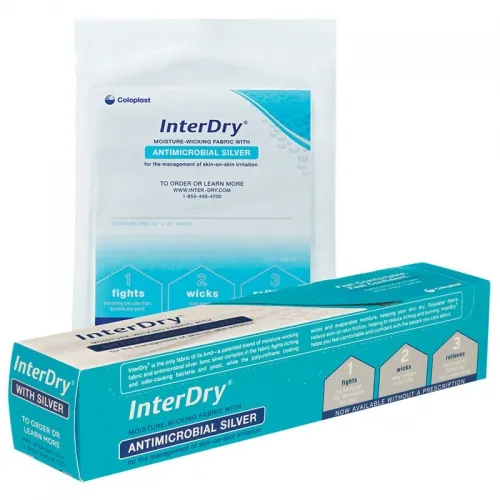 Coloplast - 7915 - InterDry Ag Textile with Antimicrobial Silver Complex