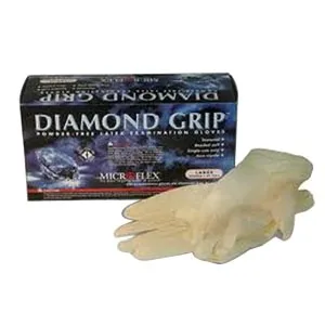 Conney Safety Products - H10171 - Microflex Diamond Grip Non-Sterile Powder-Free Latex Exam Glove