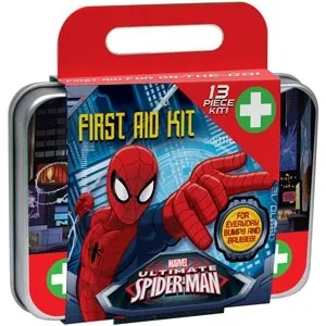 Cosrich - SP-9879-C - Spiderman First Aid Kit, 13 Piece