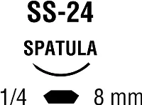 Medtronic / Covidien - CD3113K - Suture, Premium Spatula, Needle SS-24, Circle