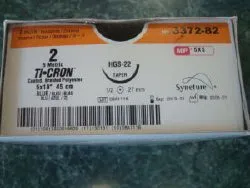 Cardinal Covidien - From: SCD2864G To: SCD3059G - Medtronic / Covidien Suture, Premium Reverse Cutting, Needle P 13, 3/8 Circle