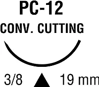 Medtronic / Covidien - From: SN1647 To: SN1995  Suture, Conventional Cutting, Needle PC 12, 3/8 Circle