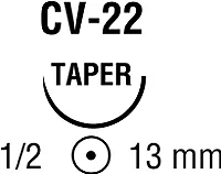 Medtronic / Covidien - VP-205-X - Suture Surgipro Ii 5-0 ( 1 Metric ) Monofilament Polypropylene Suture