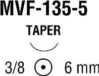 Medtronic / Covidien - VP209MX - Suture, Taper Point, Needle MVF-135-5, 3/8 Circle