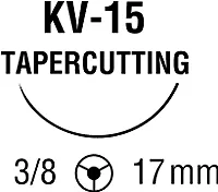 Medtronic / Covidien - VP924X - Suture, Tapercutting, Needle KV-15, 3/8 Circle