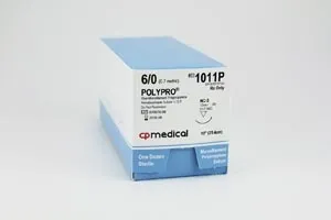 CP Medical - 1015PG - Suture, 5/0, Plain Gut, 10", PC-1, 12/bx
