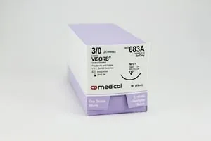 CP Medical - From: 683S To: 685S  Suture, 4/0, Silk 18", FS 2, 12/bx
