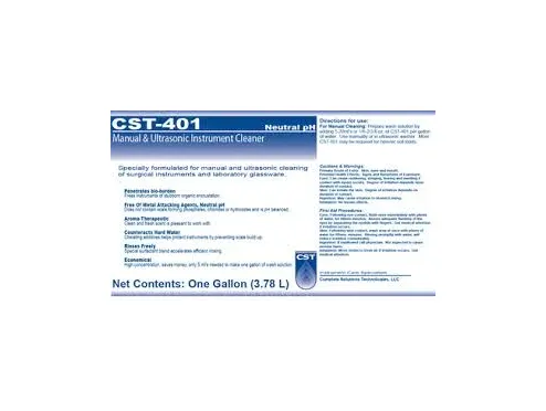 Complete Solutions Technologies - From: CST-401-1 To: CST-401P-5 - Manual & Ultrasonic Cleaner, Liquid, 1 Gal