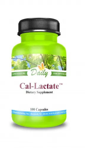 Daily - From: 1.CL-1 To: 1.CL-2 - Cal lactate 280mg Per 6 Caps
