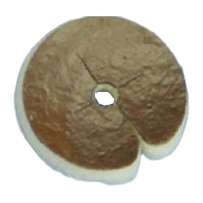DeRoyal - 46-IV22 - Algidex Ag I.V. PATCH Antimicrobial Split Sponge Algidex Ag I.V. PATCH Silver Alginate / Maltodextrin / Polyurethane Foam 1 Inch Disk with 4 mm Hole Diameter Sterile