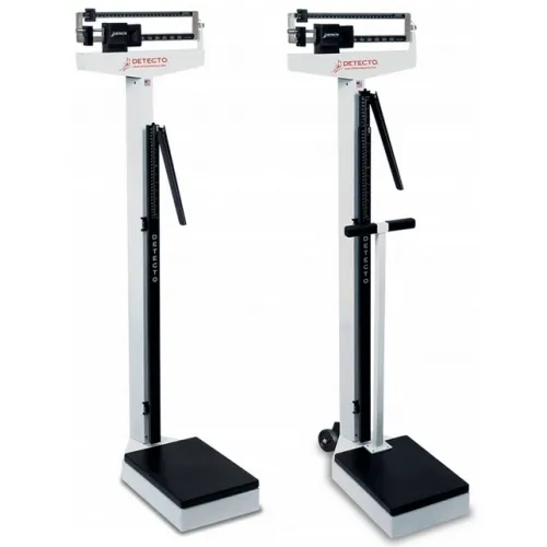 Detecto - 2491 - Eye Level Physician Scale 180 Kg X 100 G With Height Rod And Hand Post Platform