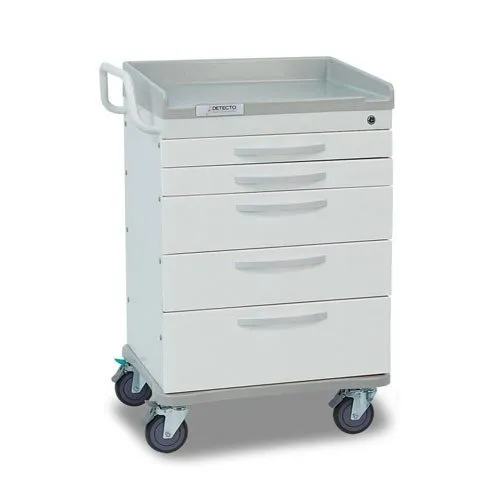 Detecto From: WC33669WHT To: WC33669YEL - Detecto Clinical - Whisper Series General Purpose Medical Cart